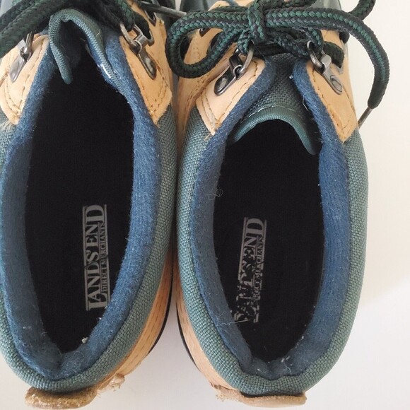 Lands End Duck Boots Womens 519251 Ankle Leather Flannel Lined Black Siz… - Picture 6 of 12